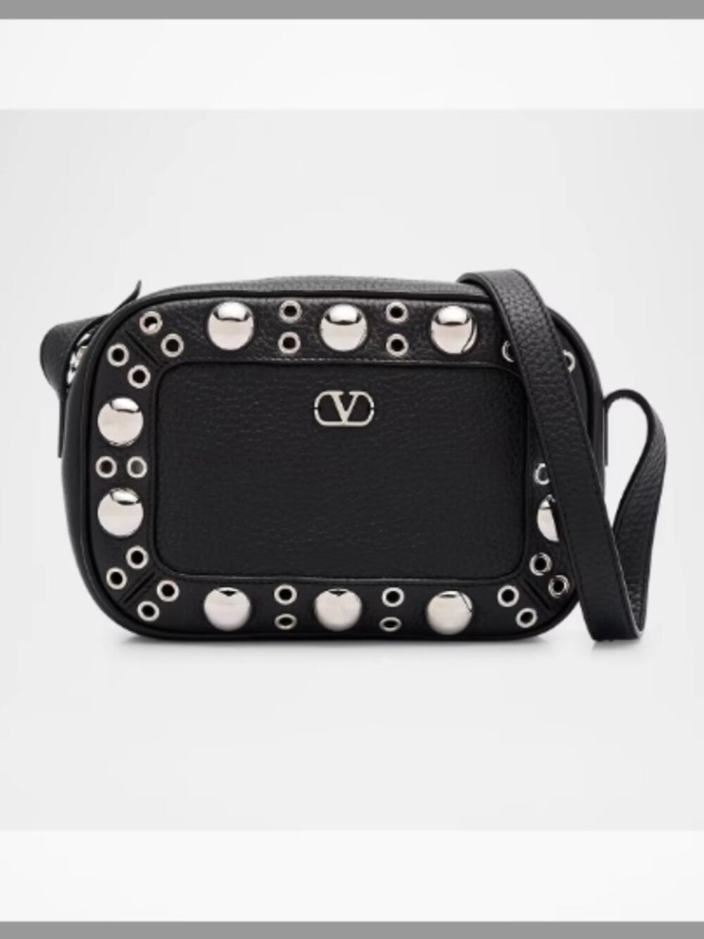 Valentino Garavani NWT Nellcote Studded Leather Camera Crossbody Bag ($2350)